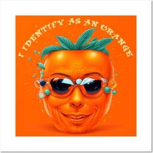 I Am Orange: Celebrating Unique Identity Proudly an Orange Posters and Art
